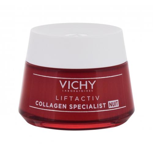 Vichy Liftactiv Collagen Specialist Night 50 ml nočný obnovujúci krém proti vráskam pre ženy