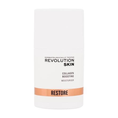 Revolution Skincare Restore Collagen Boosting Moisturiser 50 ml hydratačný a vyživujúci krém proti vráskam pre ženy