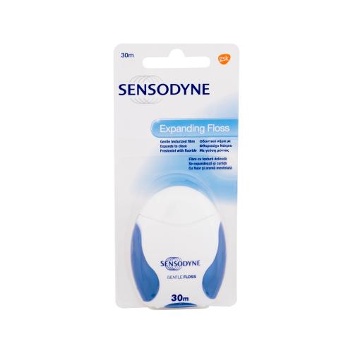 Sensodyne Expanding Floss 1 ks voskovaná zubná niť s mätovou príchuťou unisex