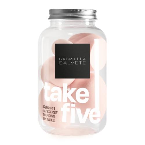 Gabriella Salvete Take Five hubky na líčenie bez obsahu latexu pre ženy hubka na make-up 5 ks