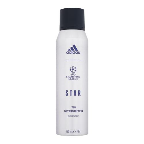 Adidas UEFA Champions League Star 72H 150 ml antiperspirant deospray pre mužov