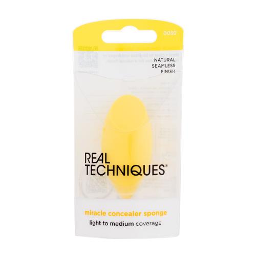 Real Techniques Miracle Concealer Sponge Yellow 1 ks hubka na korektor pre ženy