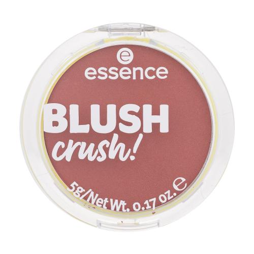 Essence Blush Crush! 5 g hodvábne jemná kompaktná lícenka pre ženy 20 Deep Rose