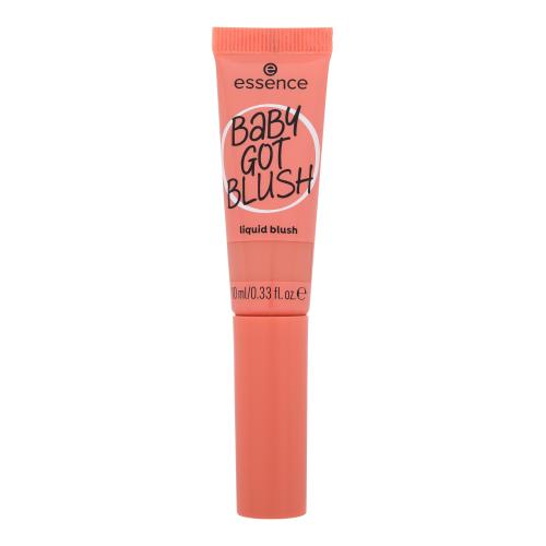 Essence Baby Got Blush Liquid Blush 10 ml tekutá lícenka pre ženy 40 Coral Crush