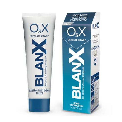 BlanX O3X Oxygen Power 75 ml bieliaca zubná pasta unisex
