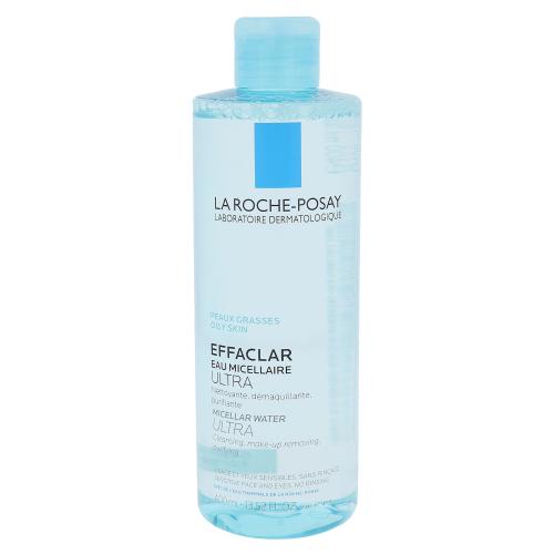 La Roche-Posay Effaclar Micellar Water Ultra Oily Skin 400 ml micelárna voda pre mastnú a problematickú pleť pre ženy
