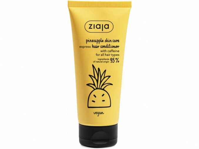 Ziaja Kondicionér na vlasy s kofeínom Pineapple Skin Care ( Hair Conditioner) 100 ml