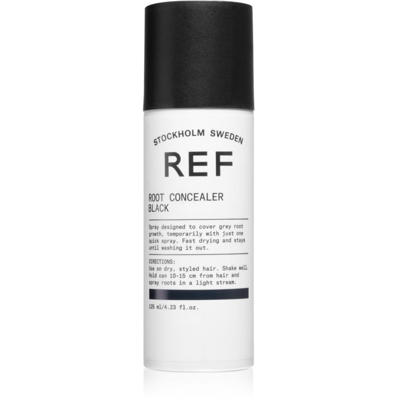 REF Root Concealer sprej pre okamžité zakrytie odrastov odtieň Black 100 ml
