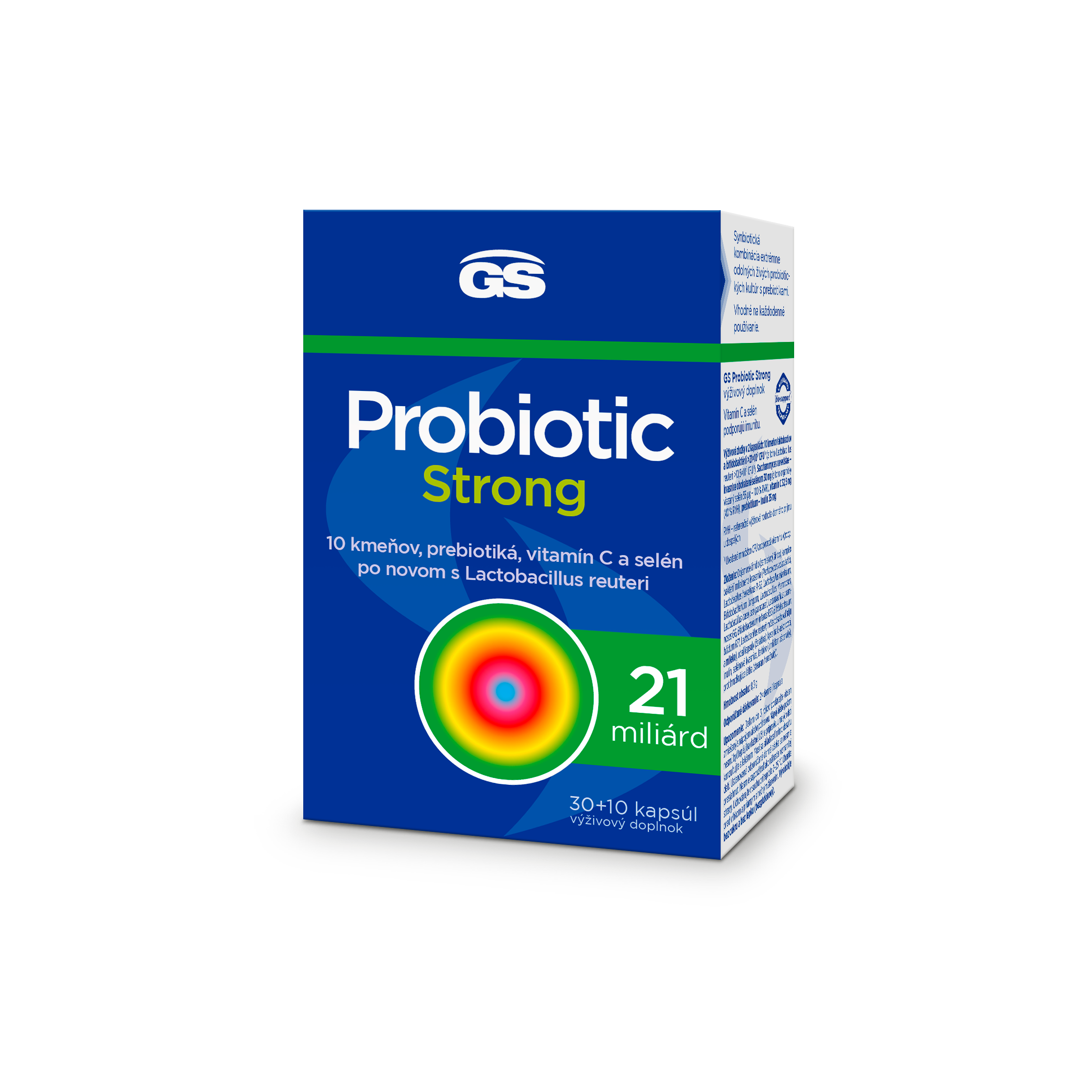 GS Probiotic Strong 30  10 kapsúl
