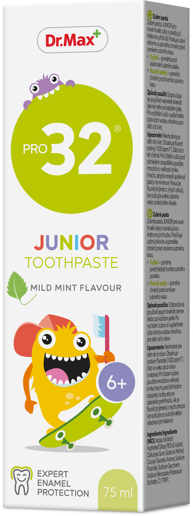 Dr.Max Pro32 Toothpaste Junior 6 75ml