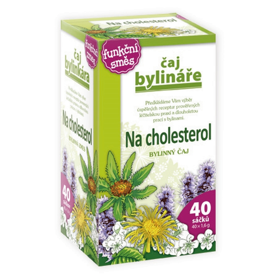 BYLINÁR Bylinný čaj na cholesterol 40 sáčkov