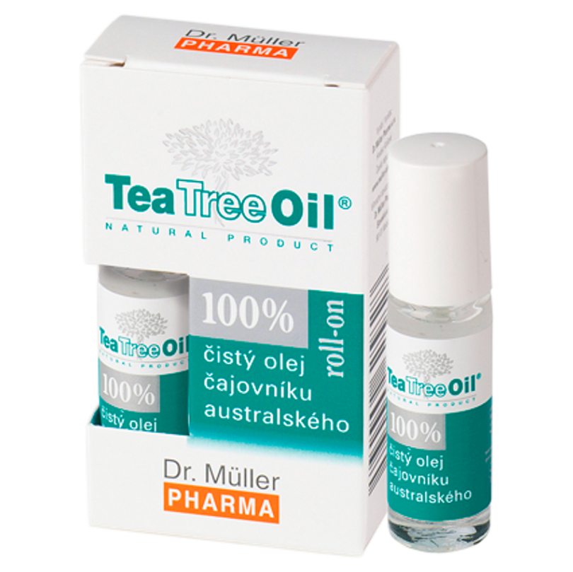DR. MÜLLER Tea Tree Oil 100 percent čistý olej roll-on 4 ml