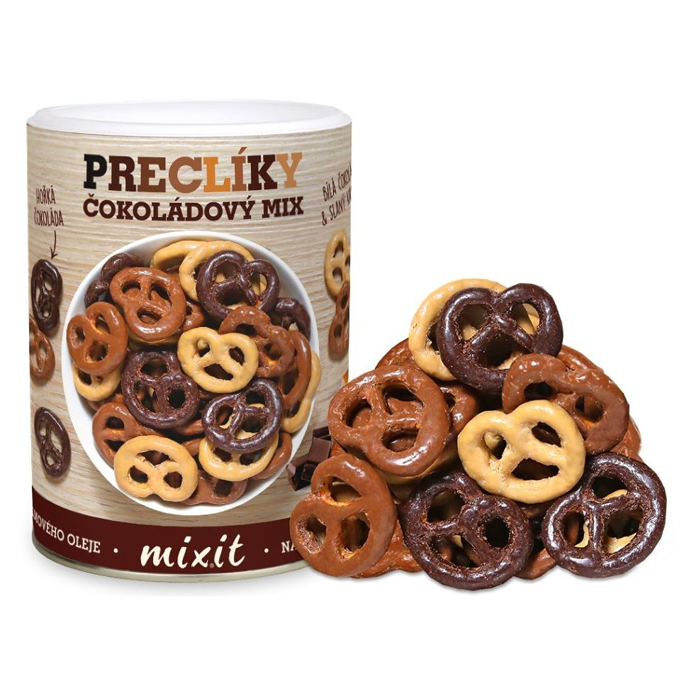 MIXIT Mix praclíkov v čokoláde 250 g