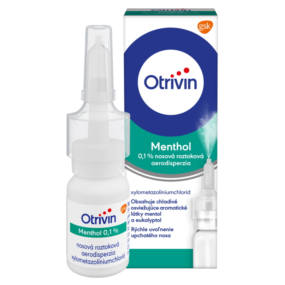 OTRIVIN Menthol 0,1 percent sprej 10 ml