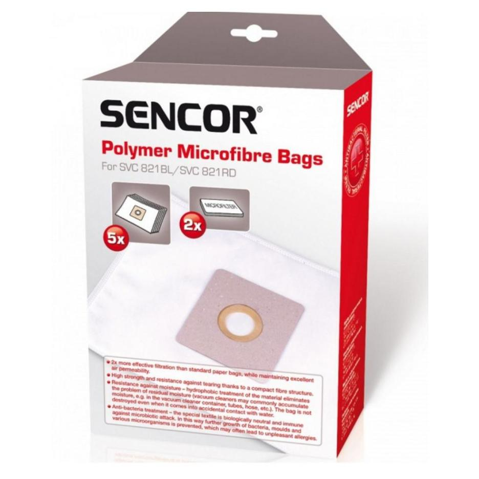 SENCOR Micro vrecká do vysávača SVC 900 5 kusov