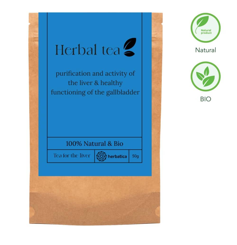 Čaj pre správnu funkciu pečene - 50 g - Herbatica
